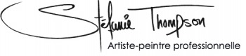 Stéfanie Thompson Artiste-peintre professionnelle 