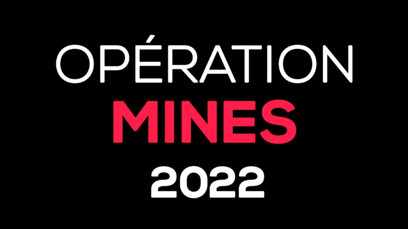 La Ville de Matagami lance l'opération Mines 2022
