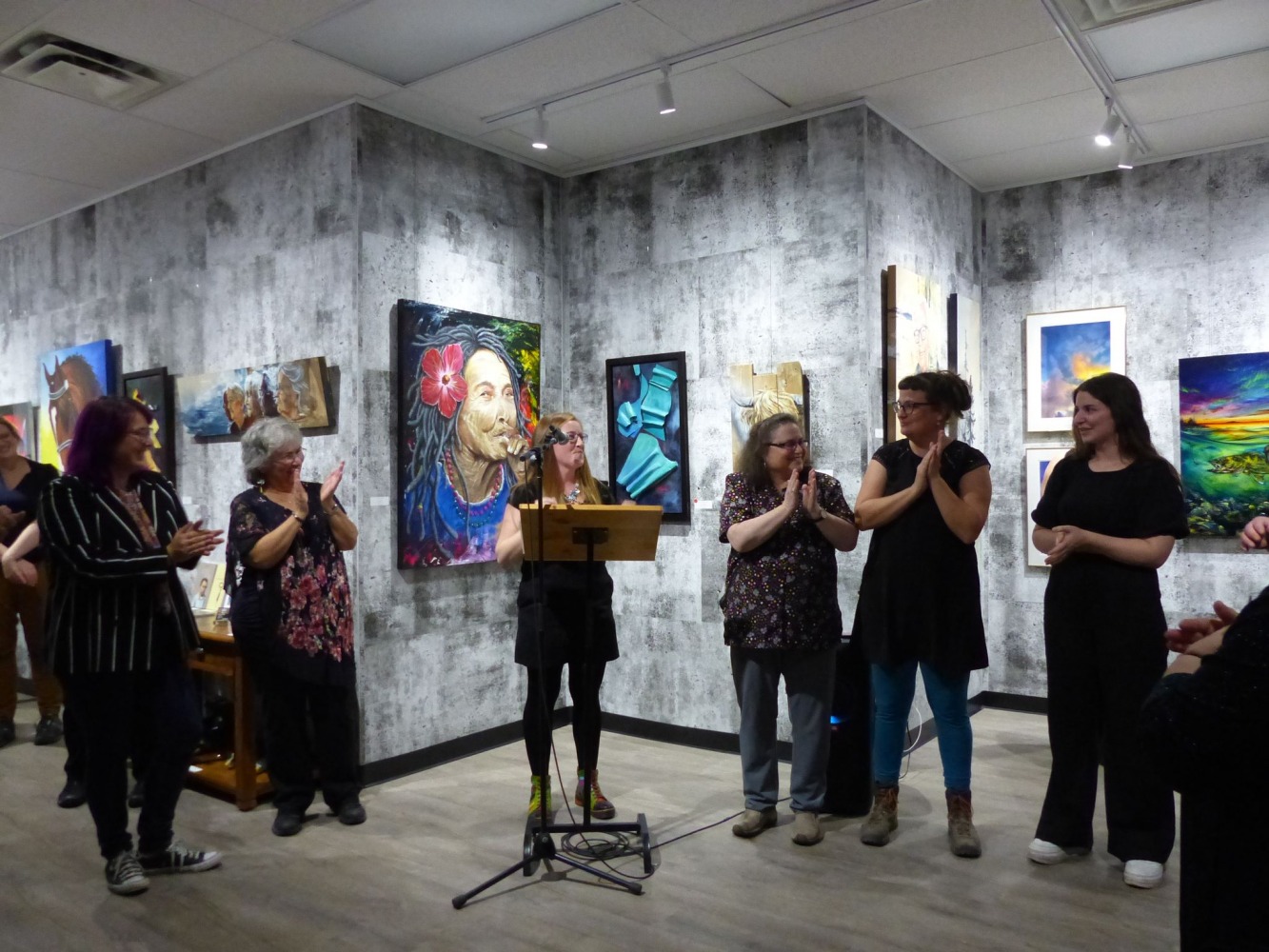 Inauguration de la Galerie d’art AU