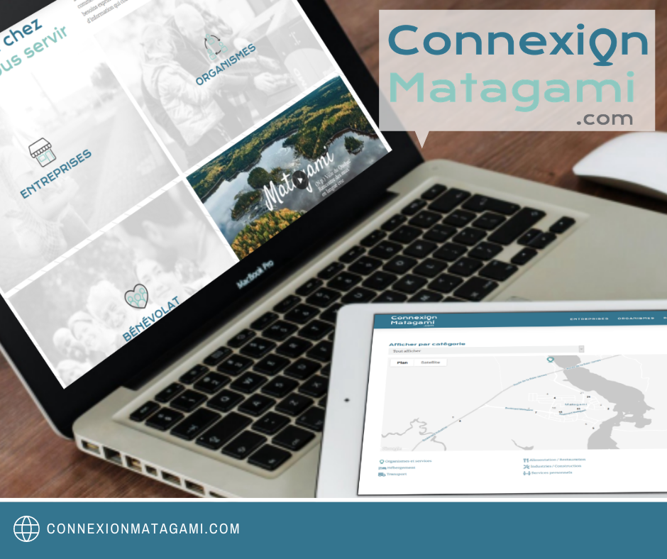 Lancement Connexion Matagami.com