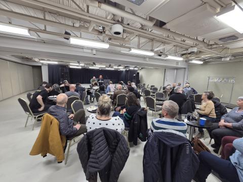 Entrevue-conférence de Régis Labeaume à Matagami