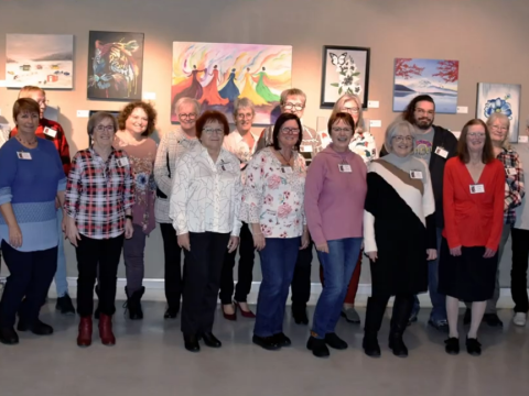 Exposition « Plein d’art dans la tête » à Matagami